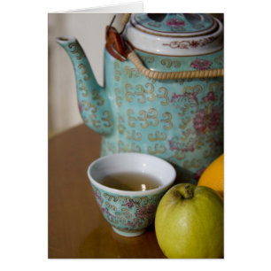 China, Hong Kong. Traditional Chinese teapot &