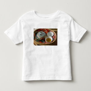 China, Hong Kong. Traditional Chinese teapot & 3 Toddler T-shirt