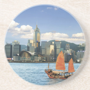 China; Hong Kong; Victoria Harbour; Harbor; A Sandstone Coaster