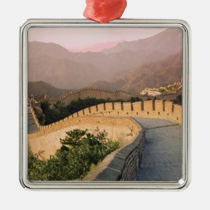 China, Huairou County, Sunset over the Metal Ornament