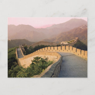 China, Huairou County, Sunset over the Postcard