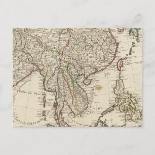 China, India, Asia Postcard
