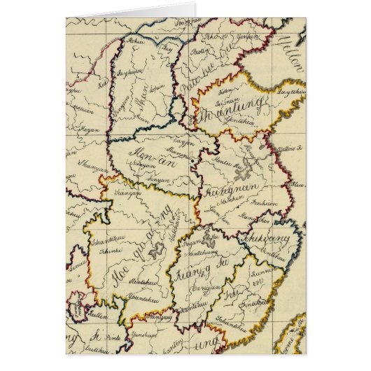 China, Korea Cards (Front)