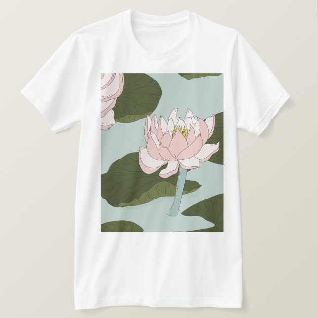 China lily Pond T-Shirt (Design Front)