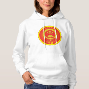 China National Emblem Circle Shape Hoodie