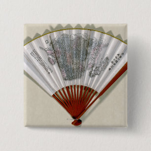 China on the Face of a FanPanoramic Map Button