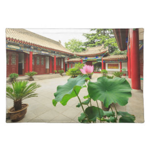 China Pagoda Interior Cloth Placemat