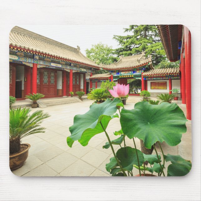 China Pagoda Interior Mouse Pad (Front)