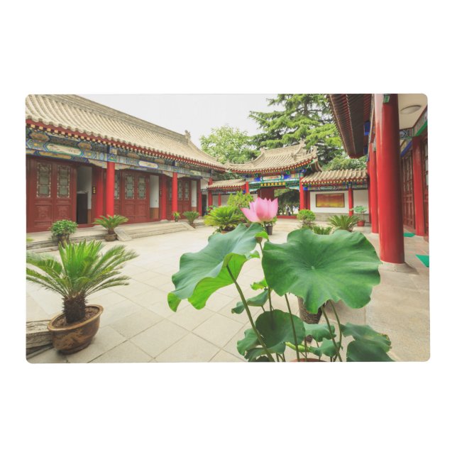 China Pagoda Interior Placemat (Front)