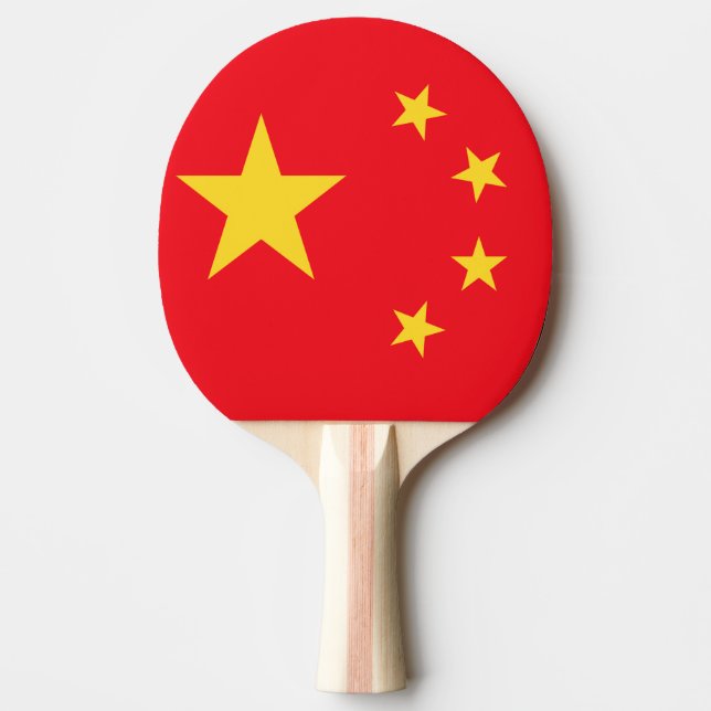 China Ping-Pong Paddle (Front)