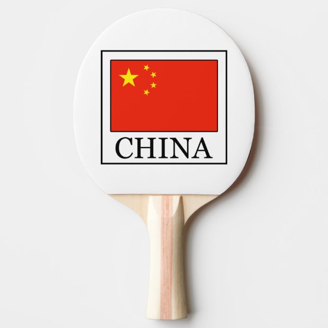 China Ping-Pong Paddle (Front)