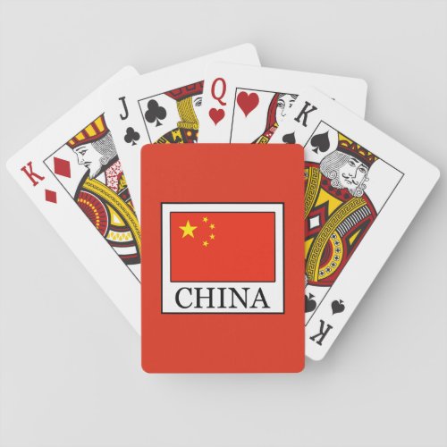 China Poker Cards