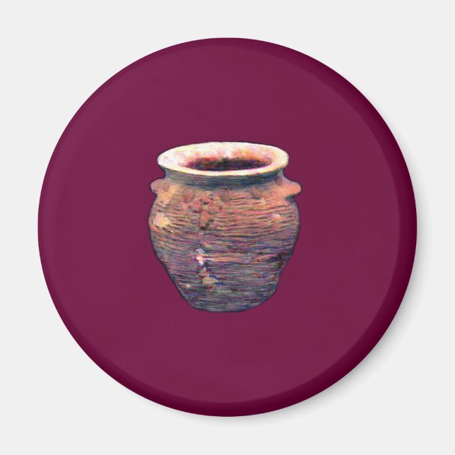 China Pot The MUSEUM Zazzle Gifts Magnet (Front)