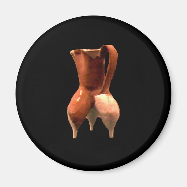 China Pottery 3 Legs The MUSEUM Zazzle Gifts Magnet (Front)