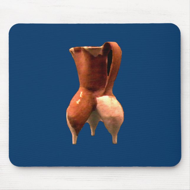 China Pottery 3 Legs The MUSEUM Zazzle Gifts Mouse Pad (Front)