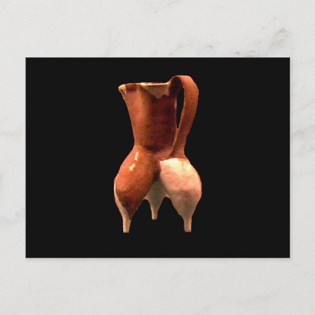 China Pottery 3 Legs The MUSEUM Zazzle Gifts Postcard (Front)