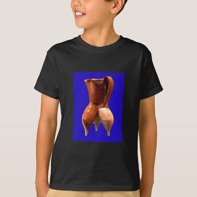 China Pottery 3 Legs The MUSEUM Zazzle Gifts T-Shirt (Front)