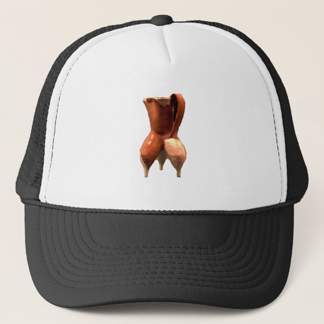 China Pottery 3 Legs The MUSEUM Zazzle Gifts Trucker Hat (Front)