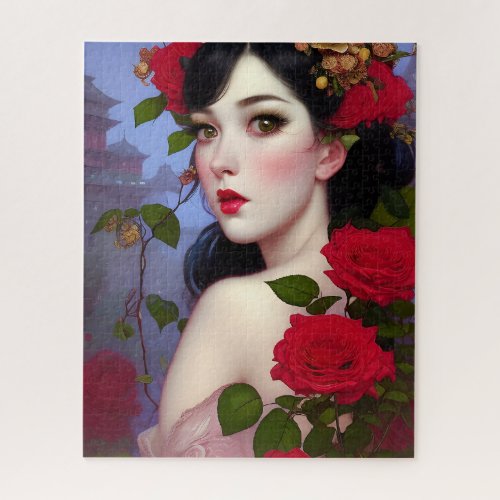 China Rose Jigsaw Puzzle