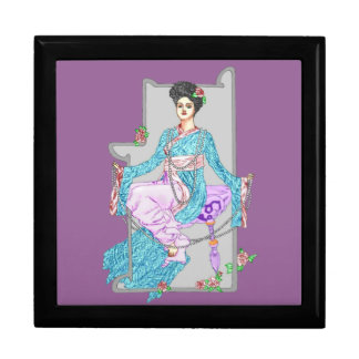 China Rose & Pearls Keepsake Box