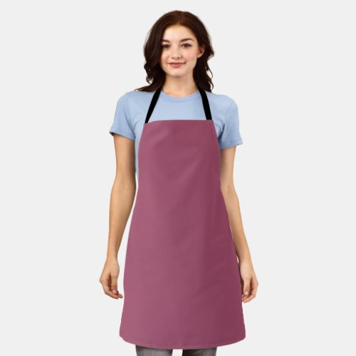 China Rose Solid Color Apron