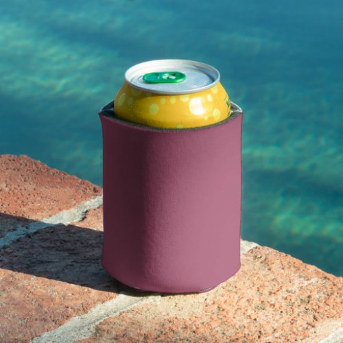 China Rose Solid Color Can Cooler