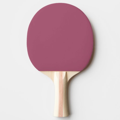 China Rose Solid Color Ping Pong Paddle