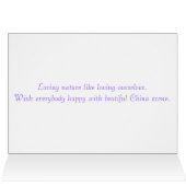 China Scene (Inside Horizontal (Top))