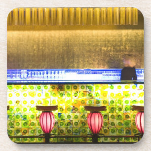 China, Shanghai. Bar in the Xin Tian Di bar 2 Drink Coaster