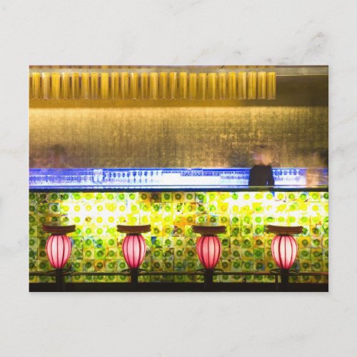 China Shanghai Bar in the Xin Tian Di bar 2 Postcard