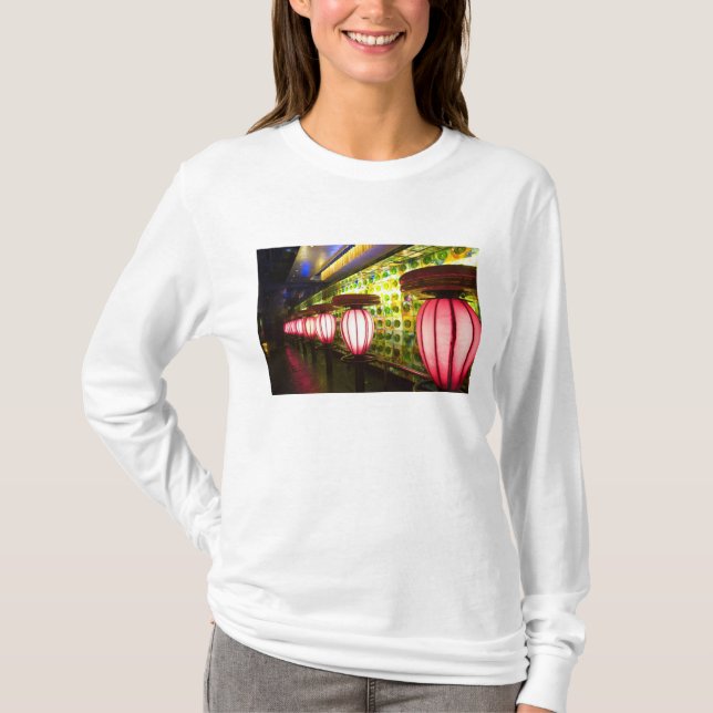China, Shanghai. Bar in the Xin Tian Di bar T-Shirt (Front)