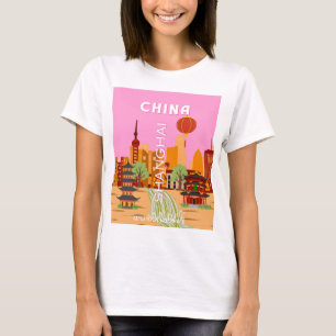 China Shanghai Travel Art T-Shirt