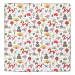 China Symbols Pattern Duvet Cover