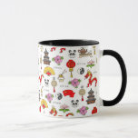 China Symbols Pattern Mug
