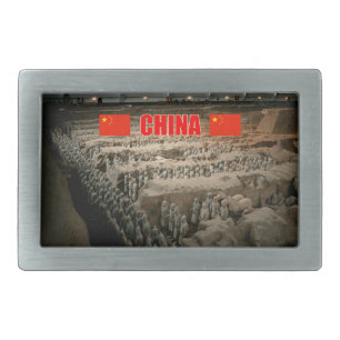 CHINA Terracotta Army Belt Buckle