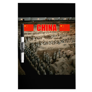CHINA Terracotta Army Dry Erase Board