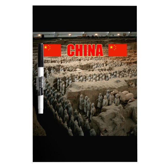 CHINA Terracotta Army Dry Erase Board (Front)