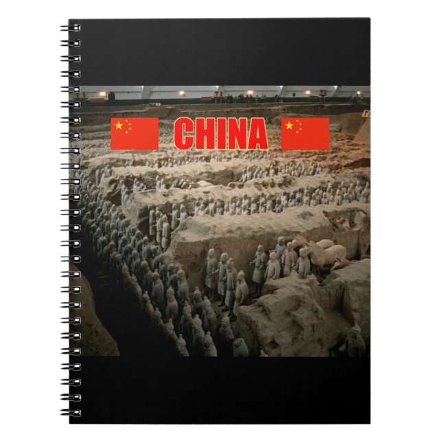 CHINA Terracotta Army Notebook (Front)