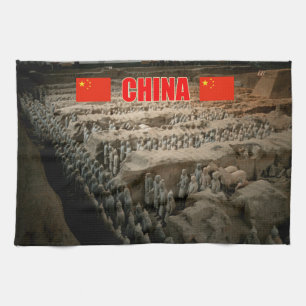 CHINA Terracotta Army Towel