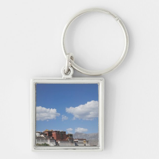 China, Tibet, Lhasa, Potala Palace Keychain (Front)