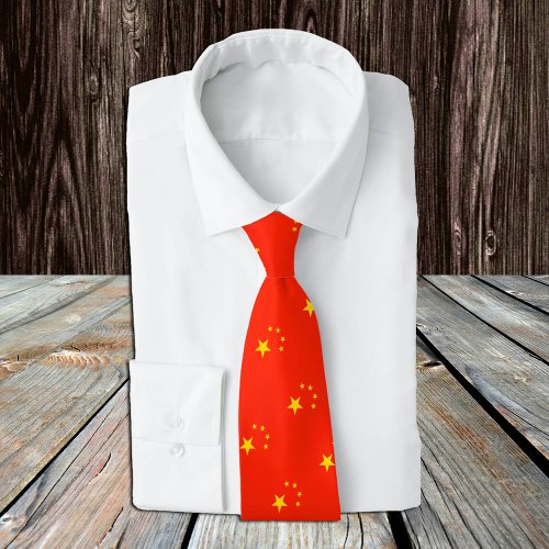 China Ties fashion Chinese Flag business Neck Tie