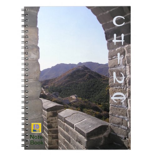 China Travel Destination Notebook
