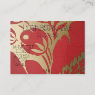 China Vase - Customized Business Card