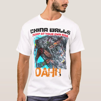 CHINA WALLS OAHU  JUMP AT YOUR OWN RISK T-Shirt
