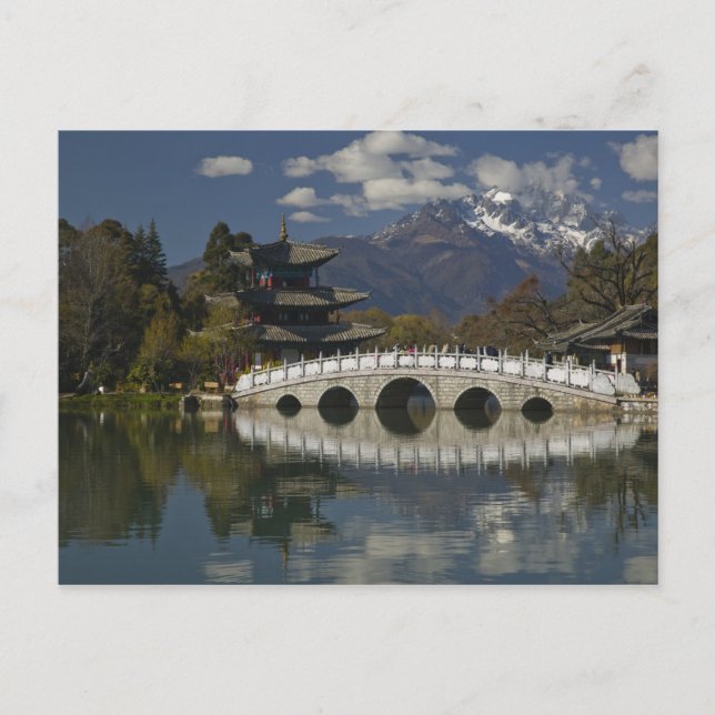 CHINA, Yunnan Province, Lijiang. Lijiang Old Postcard (Front)