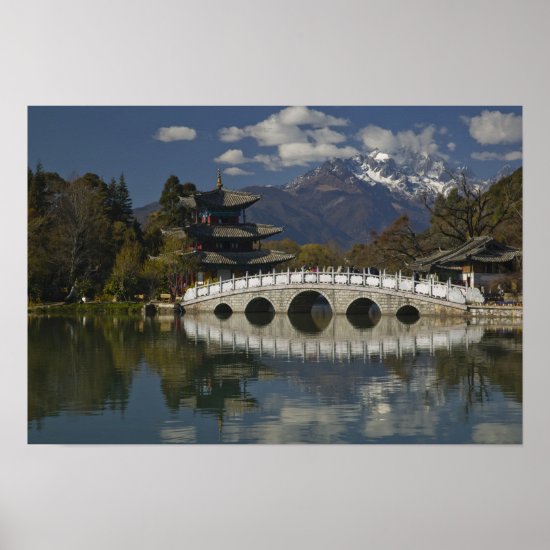 CHINA Yunnan Province Lijiang. Lijiang Old Poster