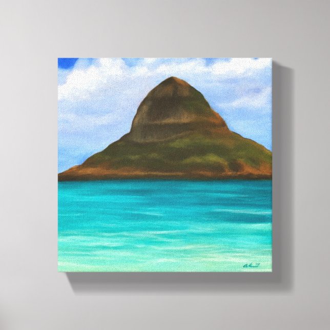 Chinaman's Hat Hawaii Canvas Print (Front)