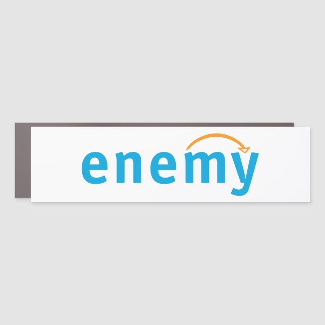 China's Biggest Customer / America's Biggest Enemy Car Magnet (Front)