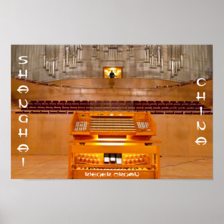 China's largest organ poster