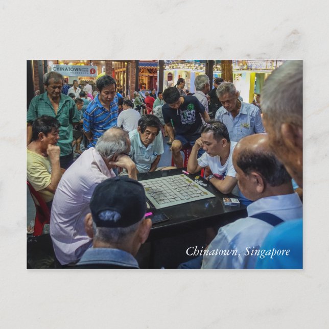 Chinatown center, Singapore Postcard (Front)